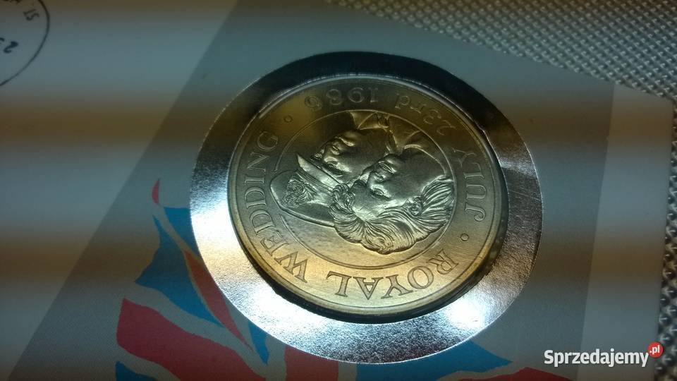 KOPERTA NUMIZMATYCZNA ŚWIĘTA HELENA 50 PENCE Warszawa sprzedam
