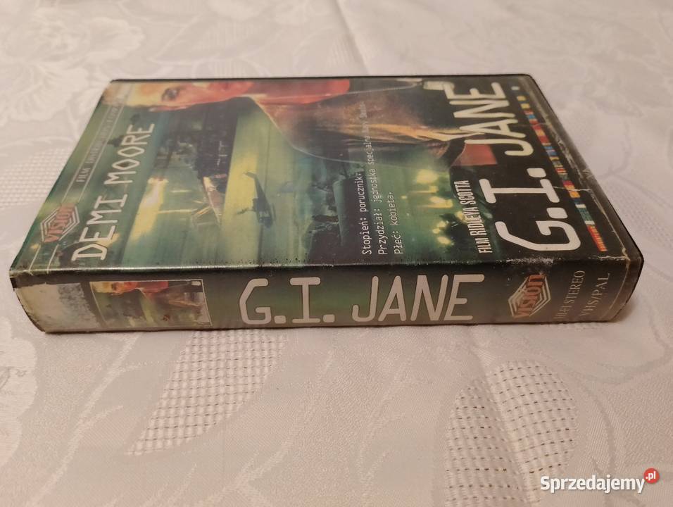 KASETA VHS GI Jane 1997 reżyser Ridley Scott Kultura i Rozrywka Poznań
