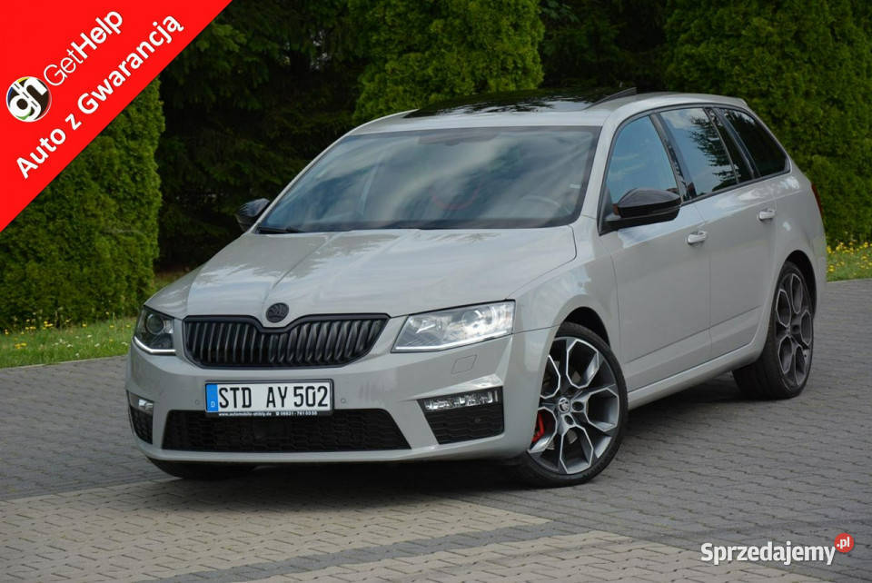 koda Octavia VRS Panorama Radar ACC Duża Navi nawigacja Ostrów Mazowiecka