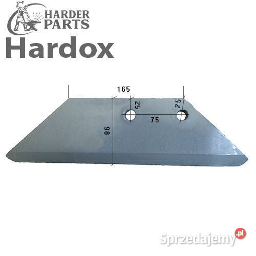 Lemiesz HARDOX 63425006P części do grubera podlaskie Suwałki sprzedam