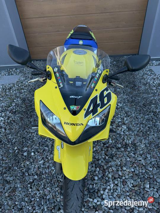 Honda F4i Sport Valentino Rossi żółta rzadkie pomorskie Malbork