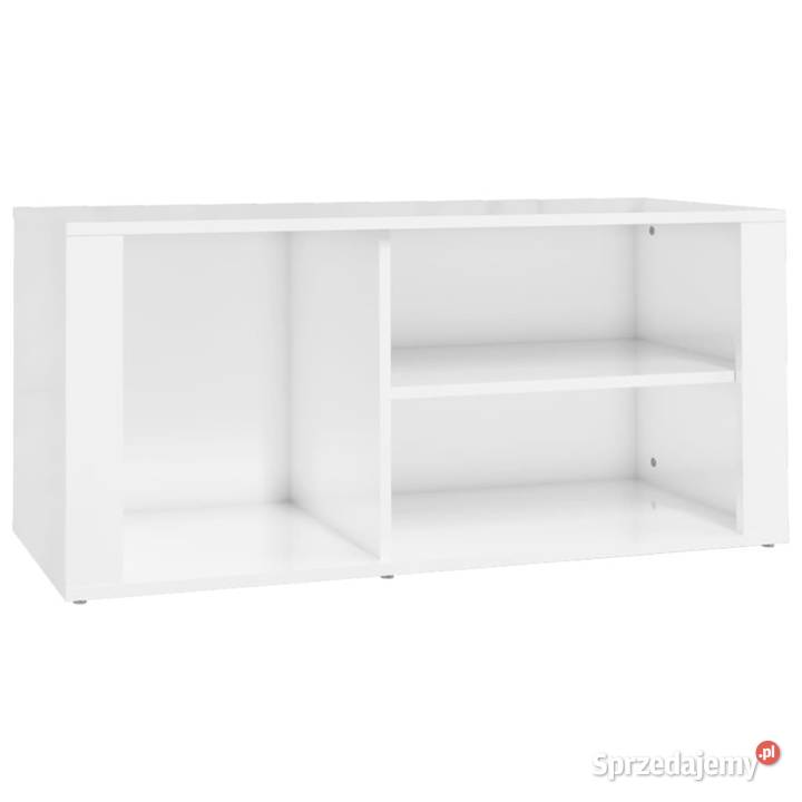 Szafka na buty wysoki połysk biała 100x35x45 Warszawa