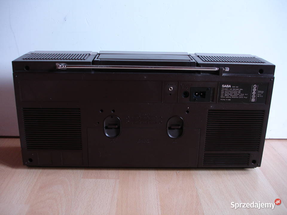 Radiomagnetofon SABA RCR540 Zielona Góra