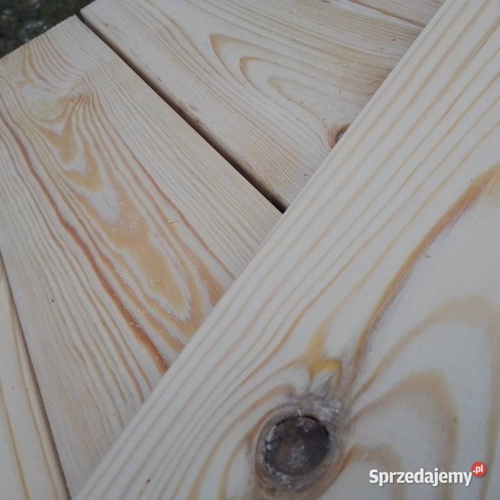 Nowe Sosnowe deski heblowane 12 szerokość Bydgoszcz