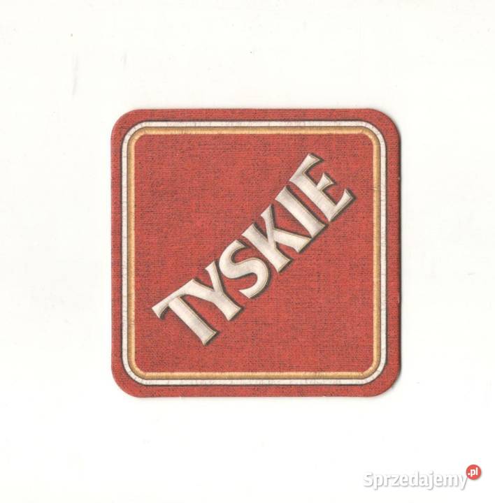 Tyskie podstawka do piwa 15 śląskie Gliwice