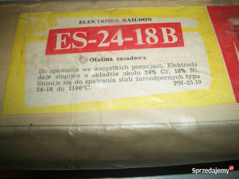 elektrody ES2418B 4 mm Olkusz