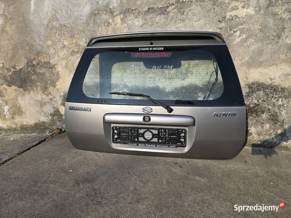 Suzuki Ignis MH Subaru G3X Justy klapa pokrywa