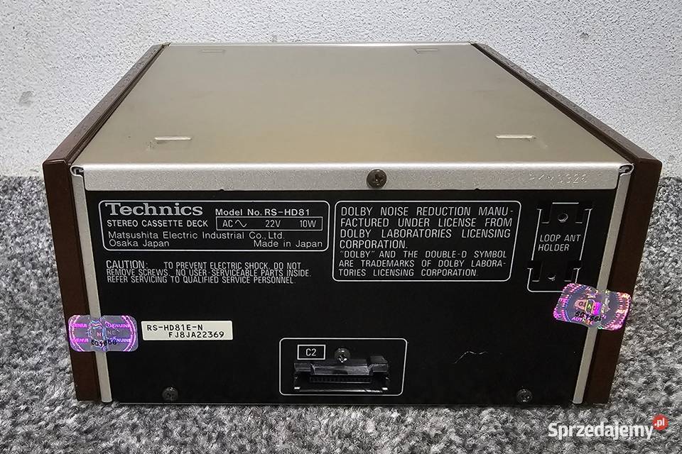Deck Technics RSHD81 SPRAWNY zadbany Wysyłka 0