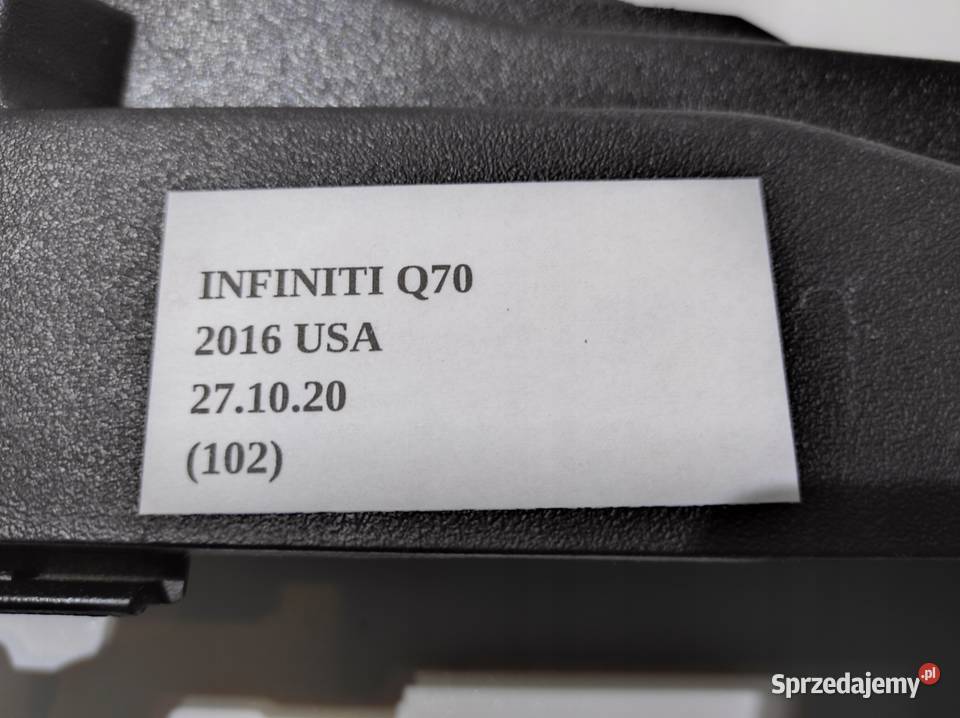RAMKA OSŁONY POKRYWY AKUMULATORA INFINITI Q70 Nowy Tomyśl