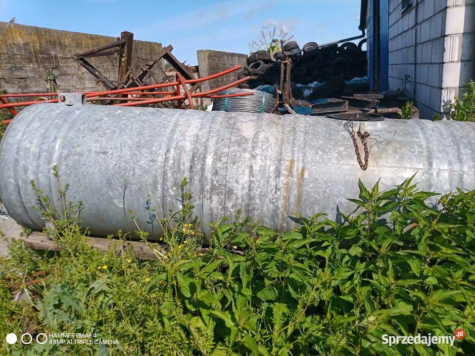 Beczka ocynkowana 600 litrów zbiornik Zbiorniki