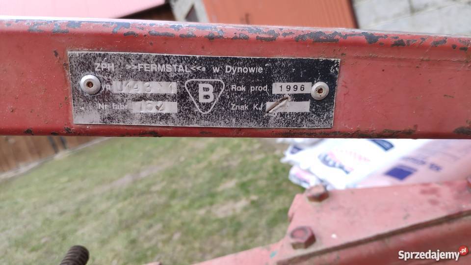 Pług 3 skibowy FERMSTAL Rolnictwo Dodów sprzedam