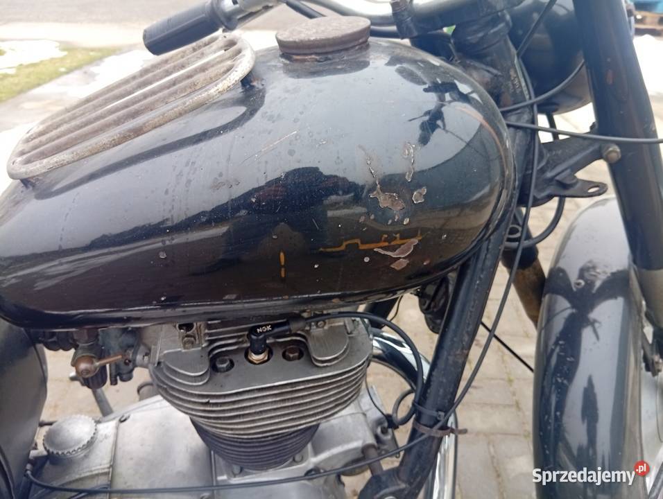 Junak M10 przejściówka 1961 Stan oryginalny śląskie