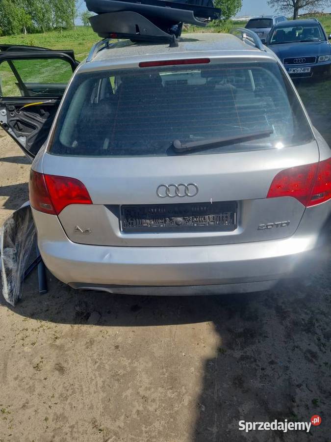 sprzedam wszystkie czesci do Audi A4 b7 kod