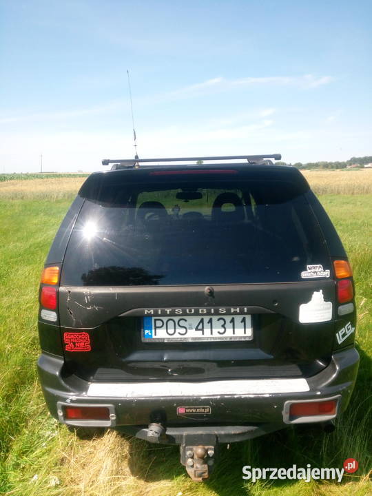 Mitsubishi Pajero Sport 30 V6 Benzyna Manual nieuszkodzony Ostrów Wielkopolski