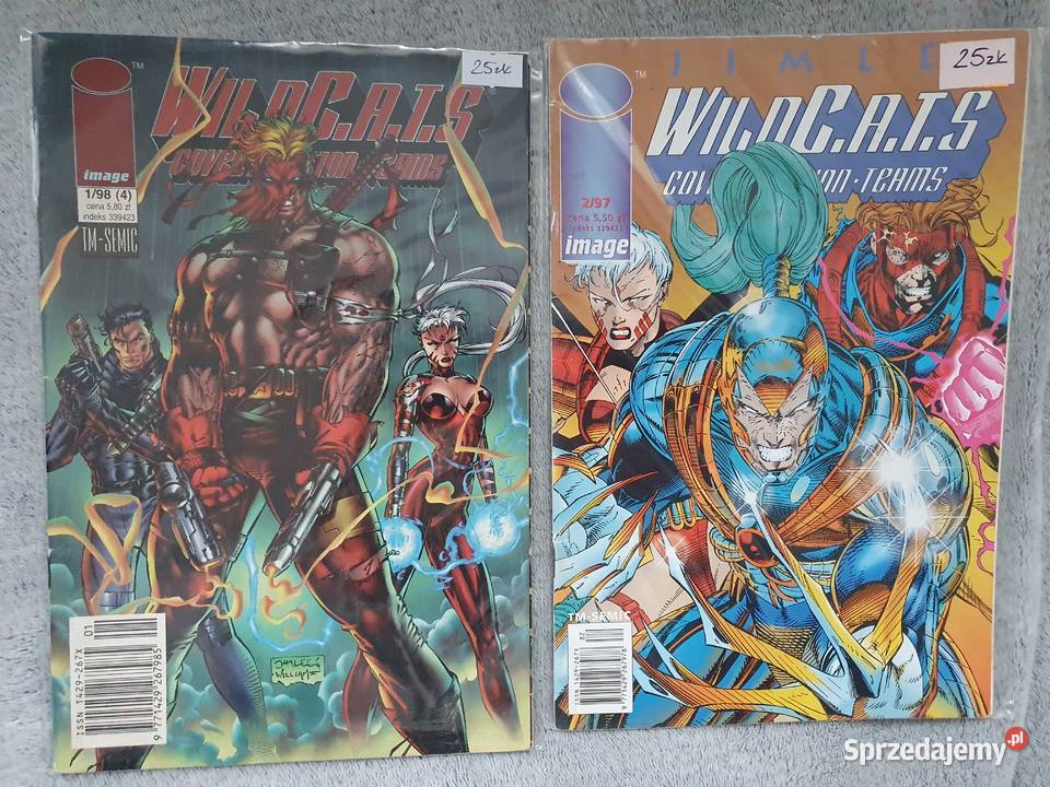 Wild CATS zestaw 2 komiksów TMSemic pomorskie Gdynia