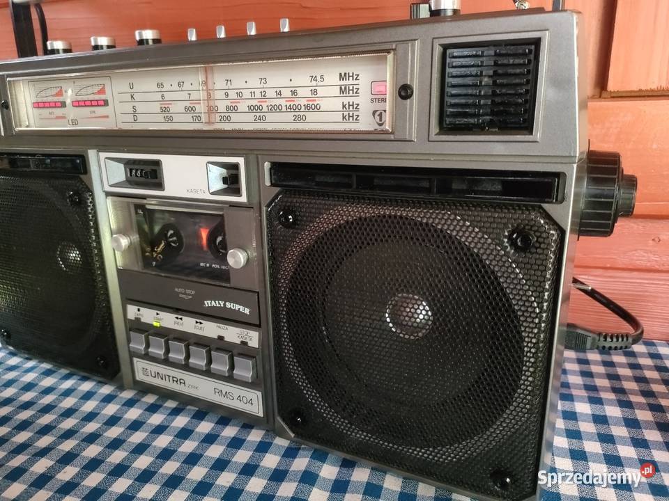 Radiomagnetofon UNITRA RMS 404 Zduńska Wola