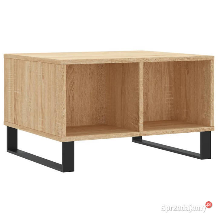 Stolik kawowy dąb sonoma 60x50x365 materiał Warszawa