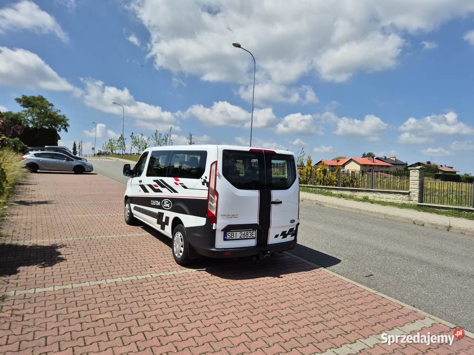 FVAT 23Ford Transit Custom LONG 2017189 welurowa tapicerka Kozy