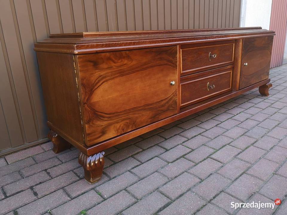 Komoda Szafka RTV Niska ARTDECO 205 OrzechDąb sprzedam