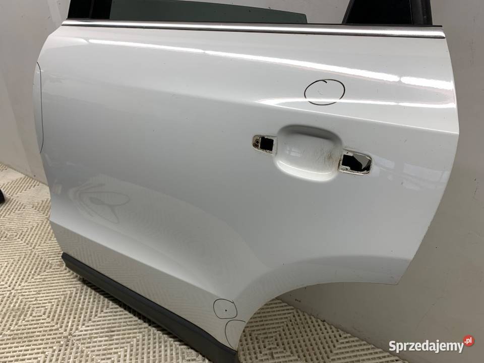 DRZWI LEWY TYŁ AUDI Q5 8R SUV 0817 Ibis White osobowe