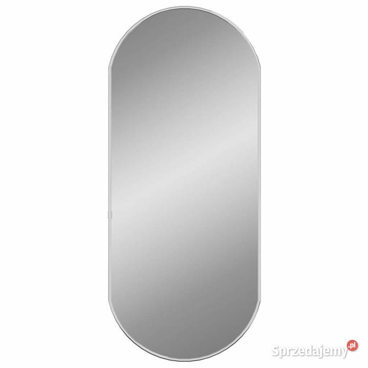 Lustro ścienne srebrne 70x30 owalne348191 Warszawa