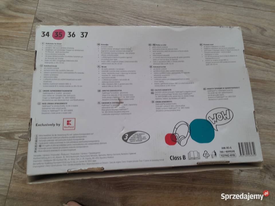 Wrotki rozmiar 35 Wieliczka