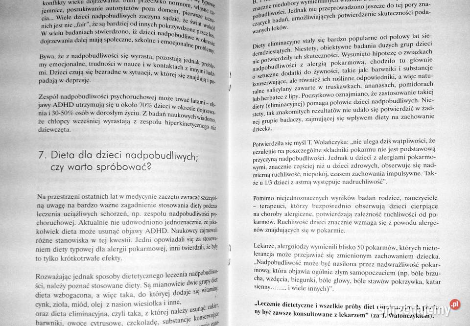 Program pracy z dzieckiem z objawami ADHD Anna lubelskie sprzedam