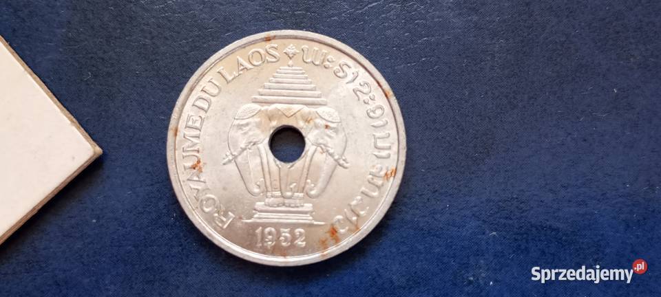 Stare monety 20 cent1952 Laos Lesko sprzedam