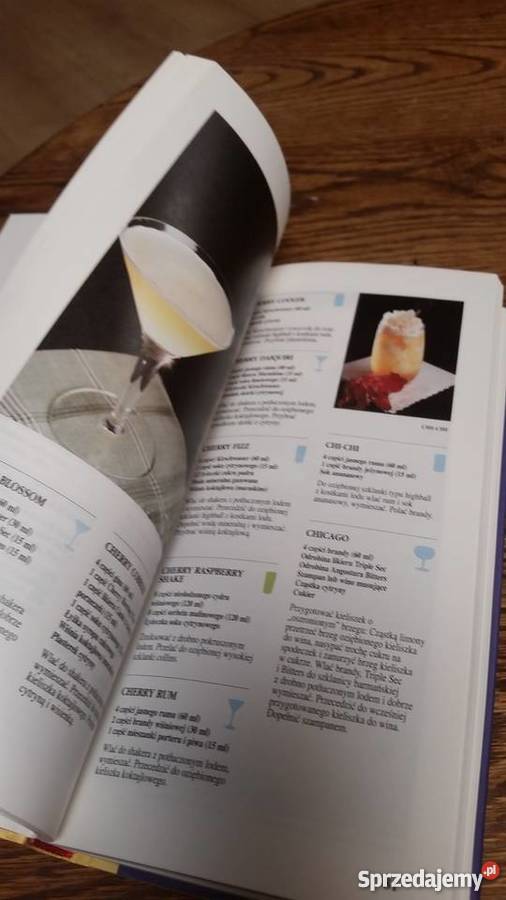 książka poradnik podręcznik leksykon drinków album, atlas