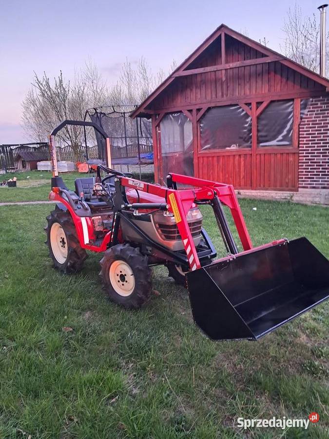 Mini traktorek Yanmar Af15 z Ładowaczem czołowym Nowe Miasto Lubawskie sprzedam