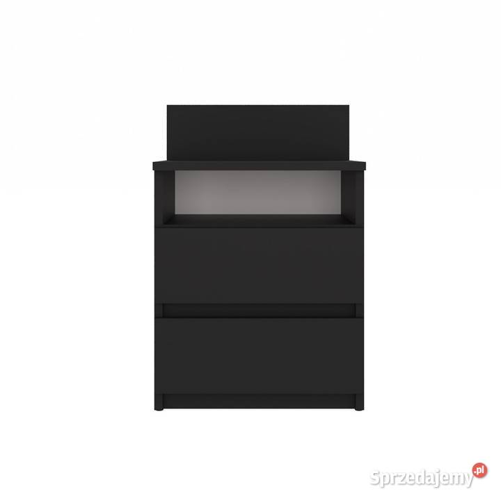 Szafka nocna Malwa M1 CZARNY