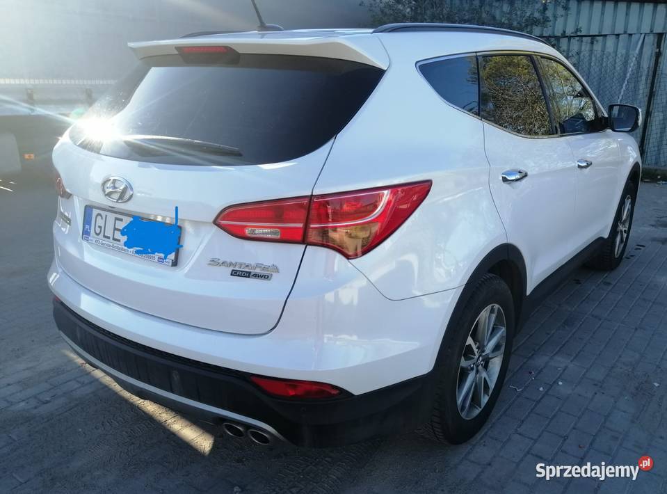 Hyundai Santa Fe III 22 biała perła duży diesel pomorskie Lębork