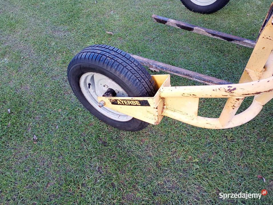 Wózek paleciak na budowę do kostki brukowej itp Zdziarzec