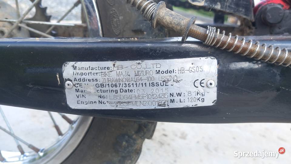Sprzedam motor 110 śląskie