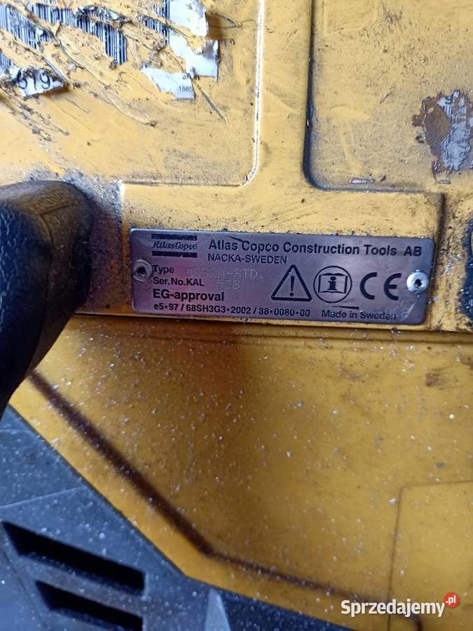 Młot podbijak spalinowy ATLAS COPCO COBRA STD śląskie