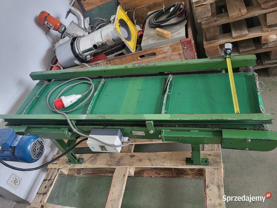 Taśmociąg z zabierakami przenośnik taśmowy 140 x Białogard