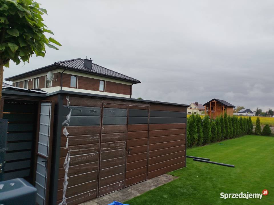 BIAŁA Wiata Śmietnikowa Magazyn ŚMIETNIK opolskie Krapkowice sprzedam