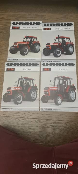 Prospekt informacyjny Ursus C330 1224 1624 934 Warszawa