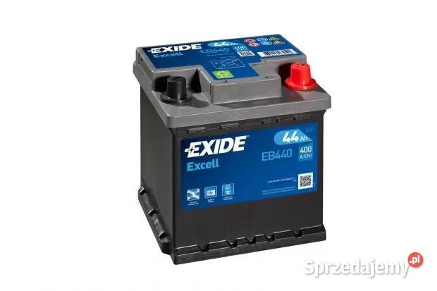 Akumulator Exide Excell 44Ah 400A L0 P Gliwice śląskie