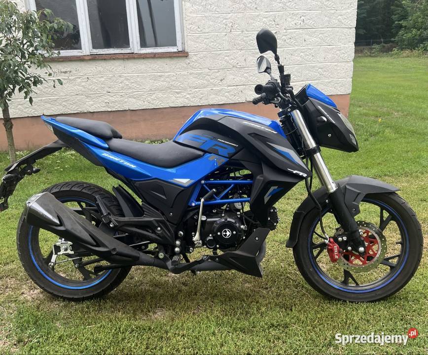 Motorower barton 50 cc kolor niebieski 4000 bezwypadkowy