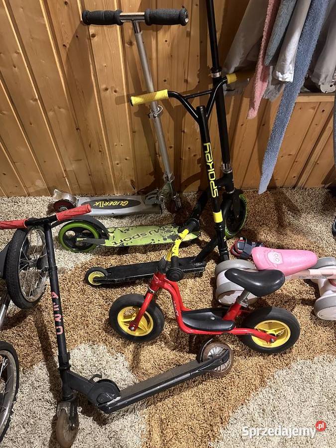 Hulajnogi rowerki dzieci Sport