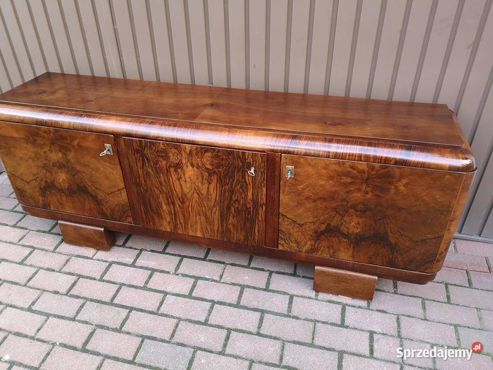 Komoda ARTDECO 181 Orzech RTV Niska Pod Meble Swarzędz