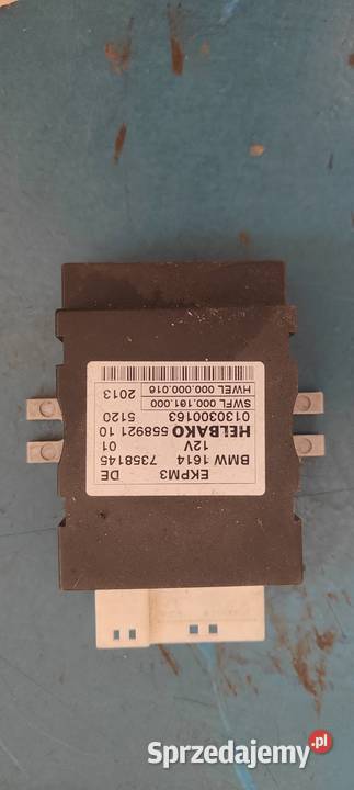 BMW F10 M5 M6 2013r moduł sterownik pompy paliwa Orzesze