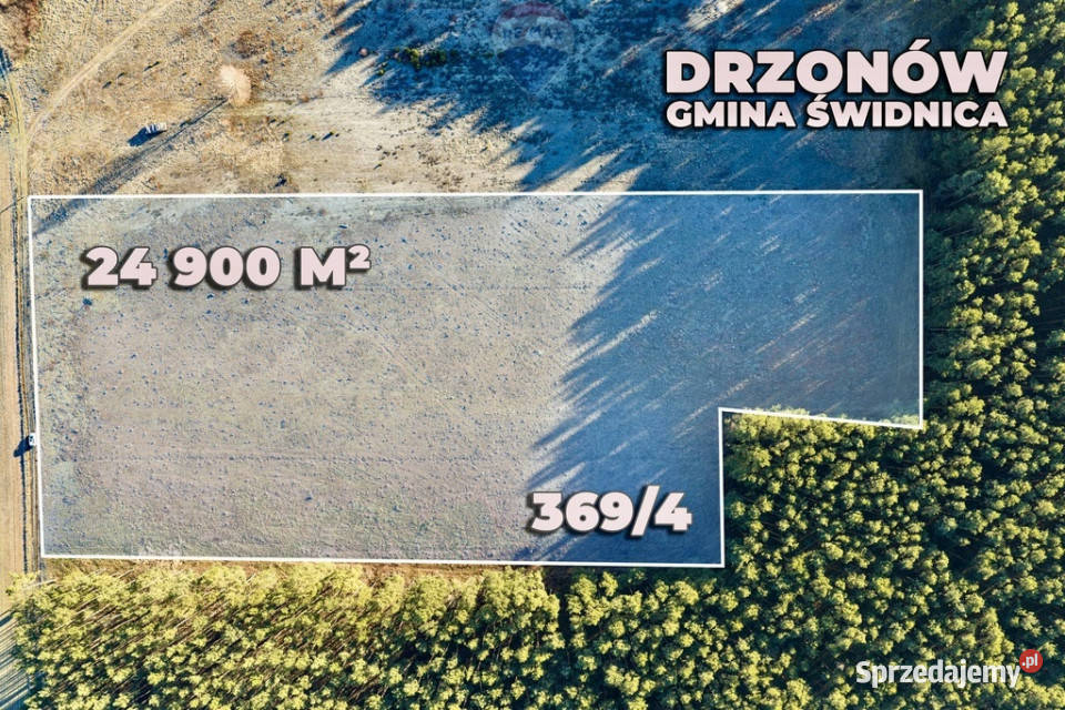 Na sprzedaż działka inwestycyjna 24900 m