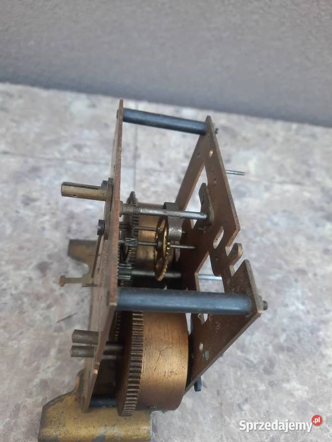 118 Mechanizm zegara kominkowego PFZ Świebodzice Antyki Tczew