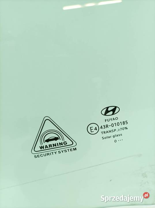 SZYBA DRZWI LEWY PRZÓD Hyundai Tucson IV 2020