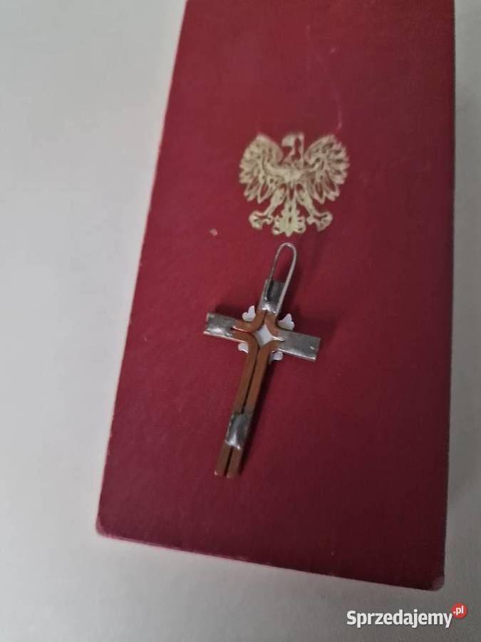Krzyż z Orłem łódzkie Skierniewice sprzedam