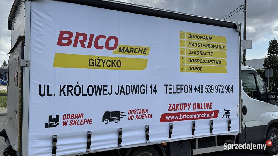 Plandeka z nadrukiem UV Mehler dedykowany warmińsko-mazurskie Olsztyn