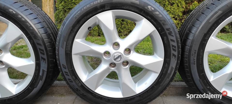 Felgi alufelgi Nissan 17 5x1143 Juke Qashqai Łosice