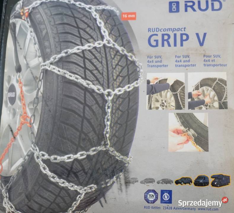 Łańcuchy przeciwślizgowe Germany RUD compact śląskie Jaworzno